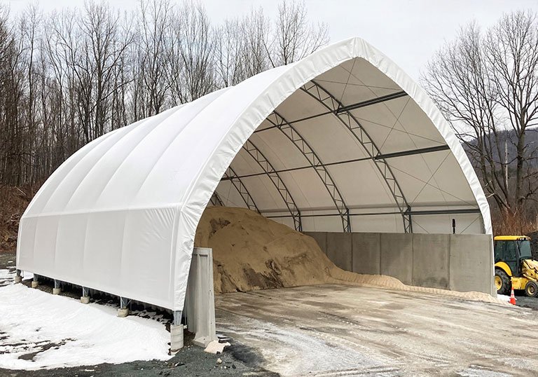 what is the life span of fabric building